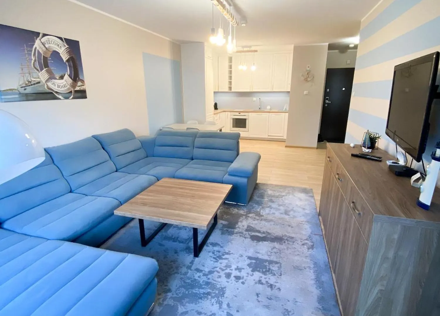 Apartament Blue Island location